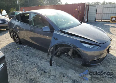 2021 Tesla Model Y из США, поврежденный, VIN 5YJYGDEF6MF249588